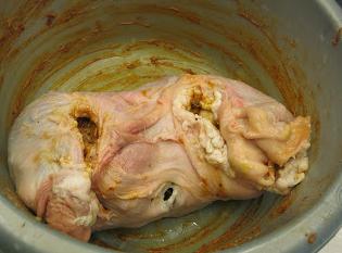 Estofado de cerdo relleno: una receta con alforfón y champiñones
